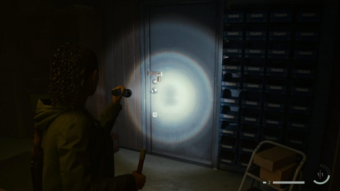 Alan Wake 2: Cómo resolver el rompecabezas del código de puerta en Kalevala Knights Workshop


