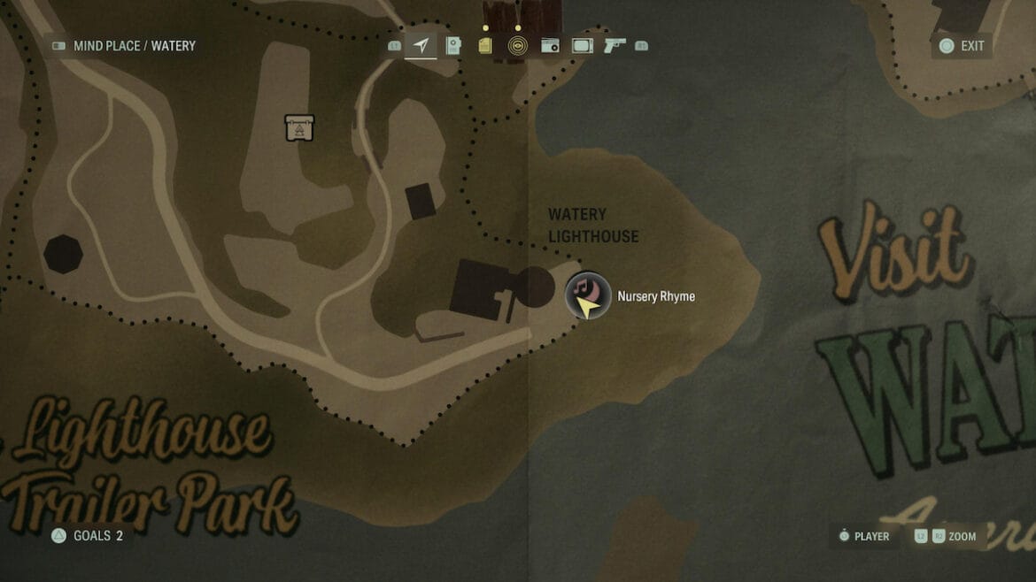 Alan Wake 2: Cómo resolver la canción infantil del faro en Watery

