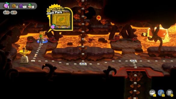 Super Mario Bros. Wonder: Ubicaciones de fichas Wonder de Item Park

