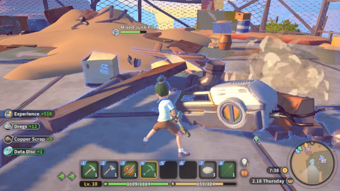 Mi tiempo en Sandrock: cómo obtener chatarra mecánica avanzada 

