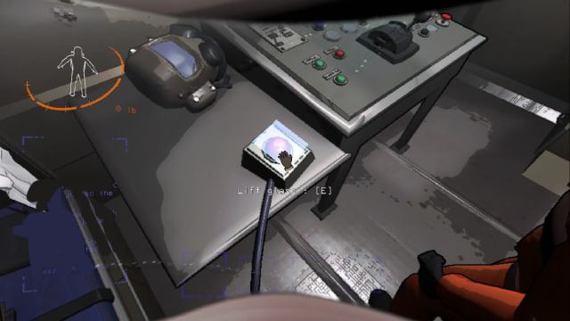 El botón Teletransportador de Lethal Company.