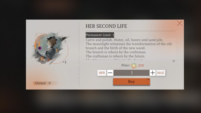 Su menú de compras de Second Life Psychube.