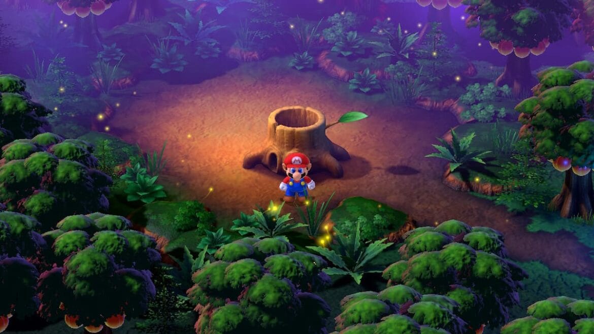 Super Mario RPG: Cómo atravesar el laberinto del bosque

