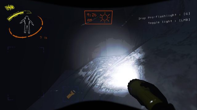 Señalando la salida de incendios en la luna Dine.