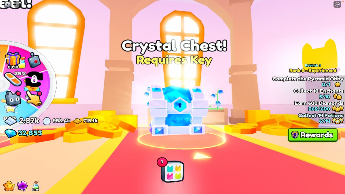 Roblox : Cómo desbloquear el Cofre de Cristal en Pet Simulator 99 – Roblox 14