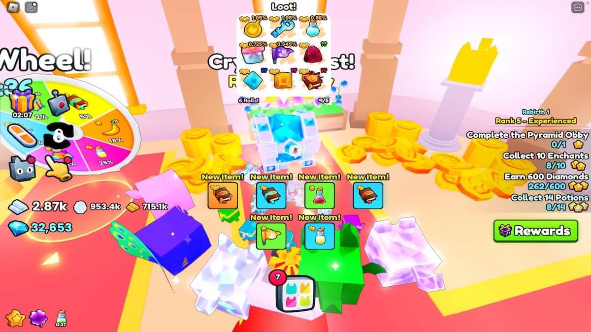 Roblox : Cómo desbloquear el Cofre de Cristal en Pet Simulator 99 – Roblox 17