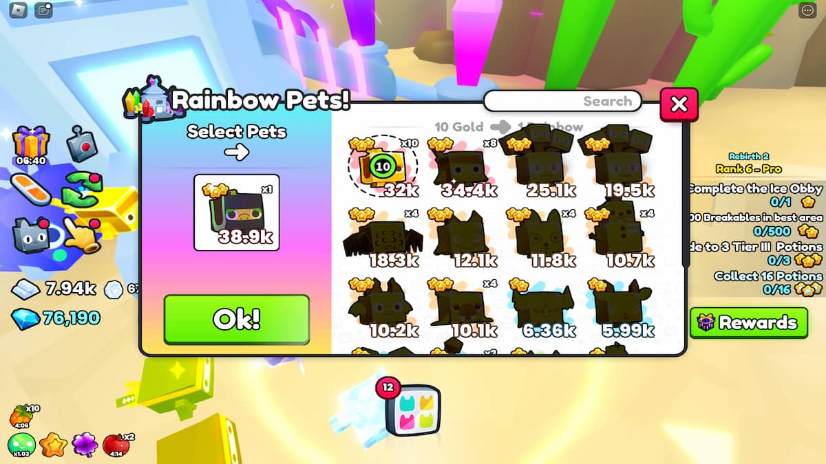 Roblox : ¿Dónde está la máquina arcoíris en Pet Simulator 99? – roblox 13