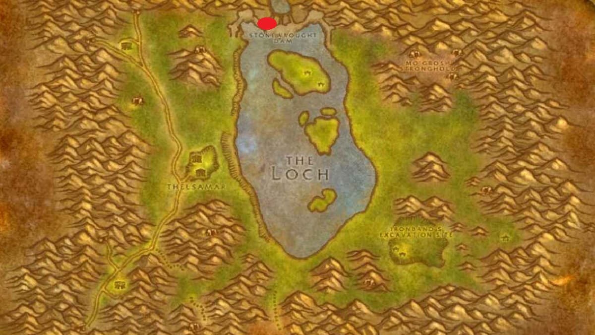 Mapa de WoW Loch Modan
