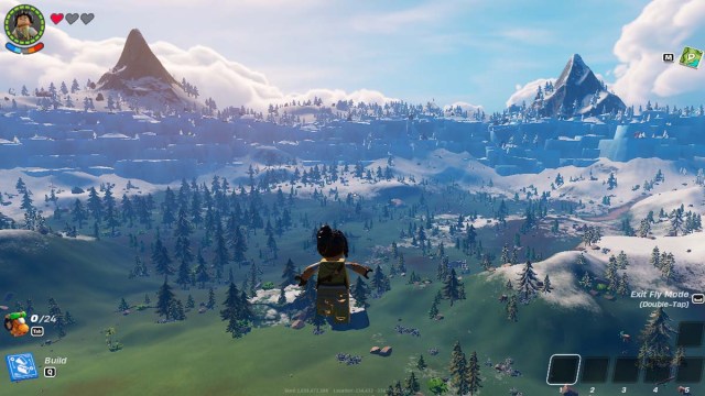 Doble pico en la distancia