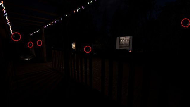 Evento navideño de Phasmophobia 2023 Guía de ubicaciones de muñecos de nieve bailando en Grafton 22