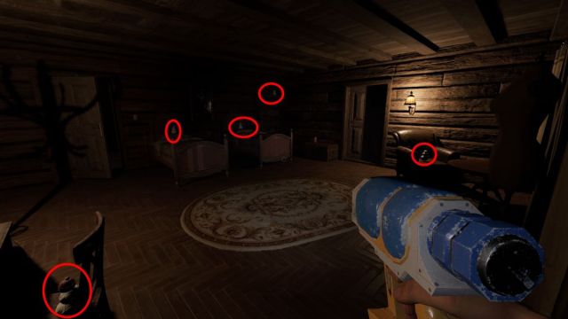 Evento navideño de Phasmophobia 2023 Guía de ubicaciones de muñecos de nieve bailando en Grafton 33