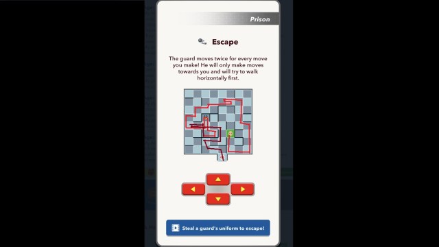 Cuadrícula de prisión de BitLife