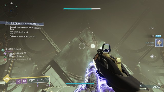 Obtener el ingrediente Null Taste durante una actividad en Desitny 2