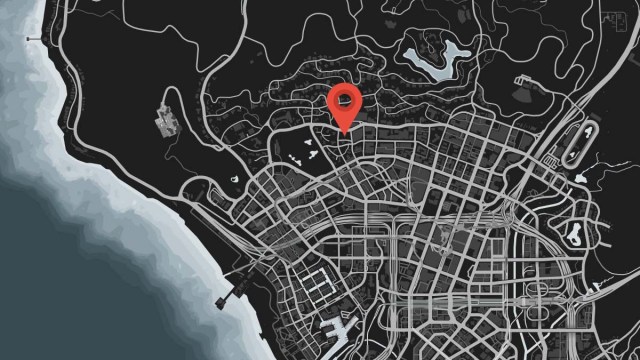 Ubicación del mapa de De Santa Residence en GTA Online