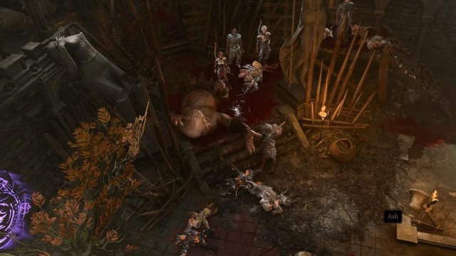 fiesta de baldur's gate 3 en combate