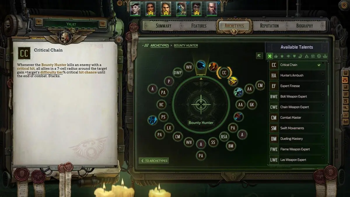 Warhammer 40K: Rogue Trader: la mejor guía de construcción de Yrliet 11