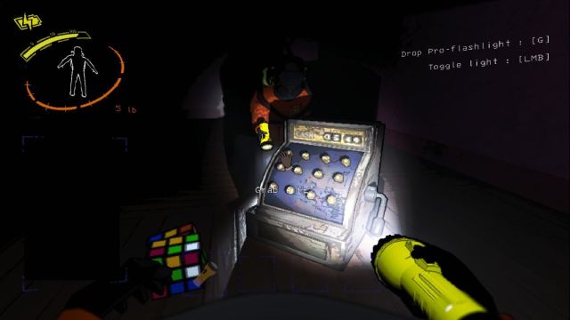 Una caja registradora en Lethal Company.