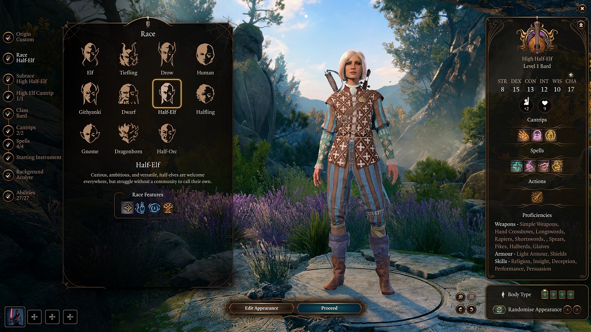 Baldur's Gate 3: la mejor guía de construcción de bardos 10