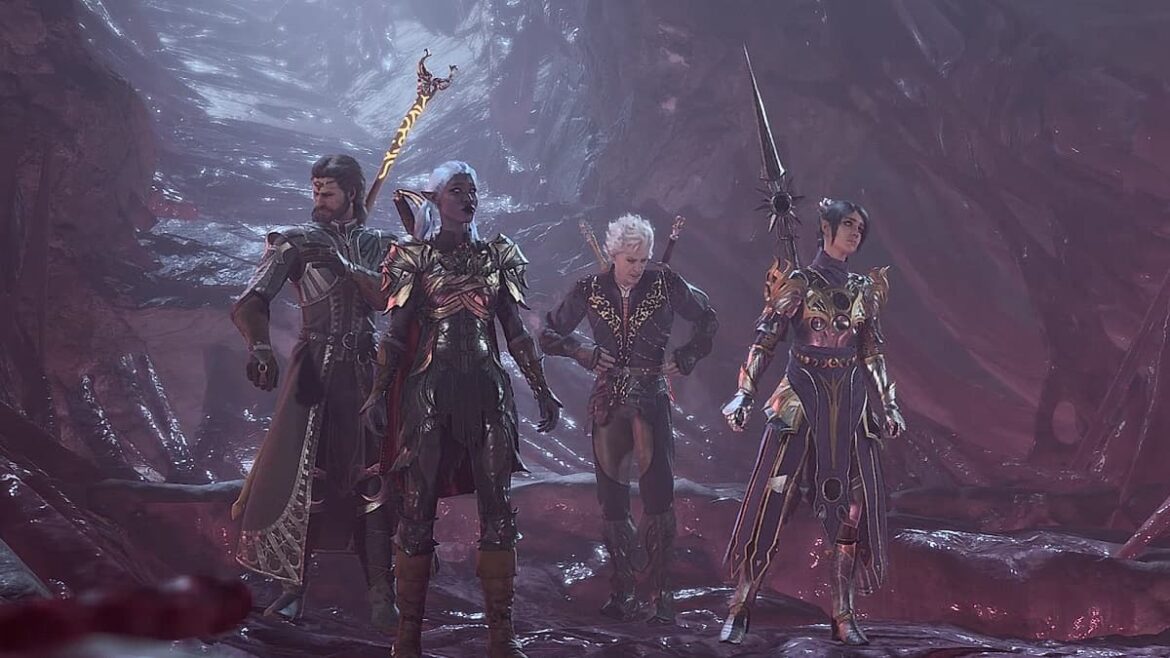 honour mode party in baldur