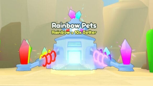  ¿Dónde está la máquina arcoíris en Pet Simulator 99?  – roblox
