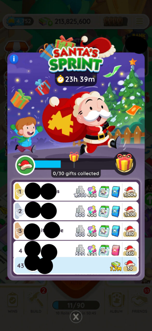 A header image for the Santa