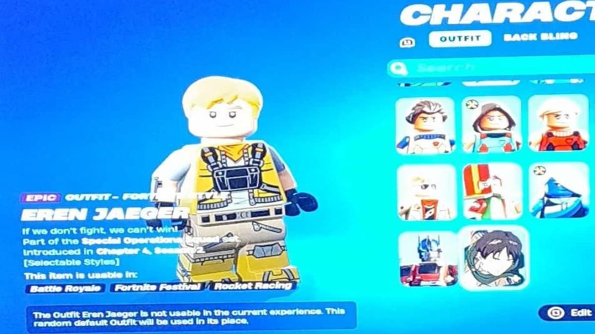 Máscaras de personajes de Lego de Fortnite
