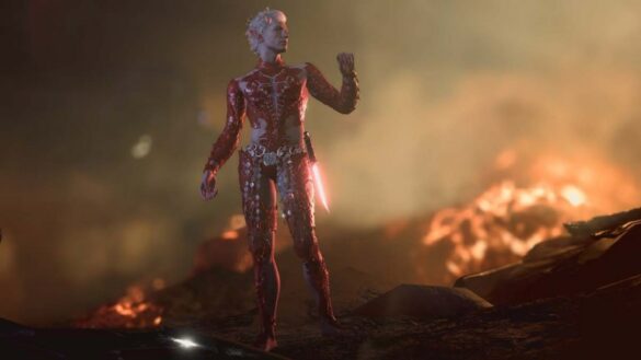 Withers during the Epilogue in Baldur