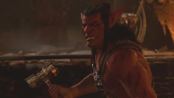 dror ragzlin ready to attack in baldur