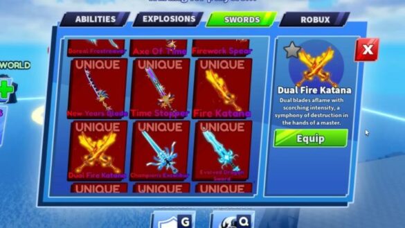 Cómo conseguir Katana de doble fuego en Blade Ball – Roblox
