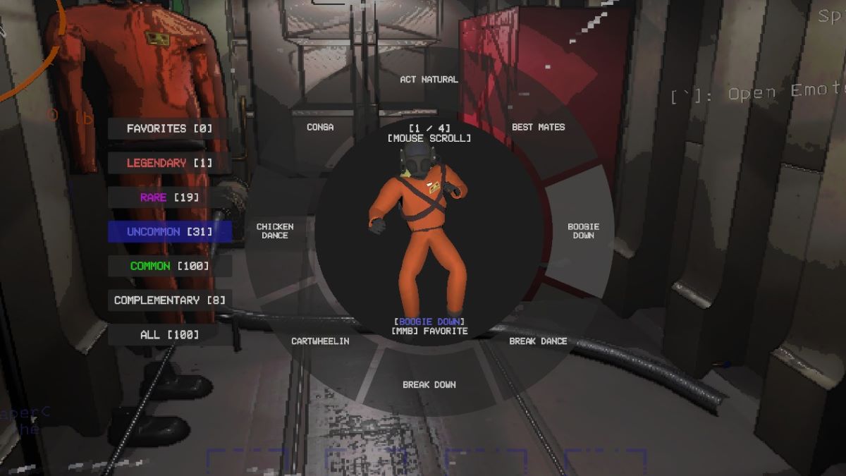 El TooManyEmotes gira hacia Boogie Down en Lethal Company.