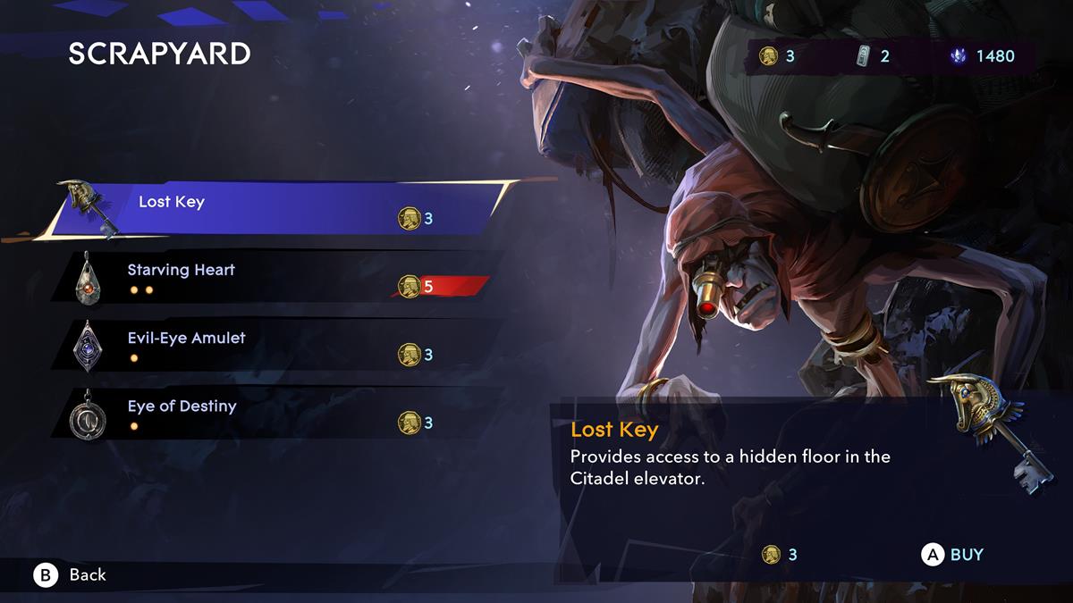 Prince of Persia: The Lost Crown: ¿Deberías comprarle la llave perdida al Scrapper? 9