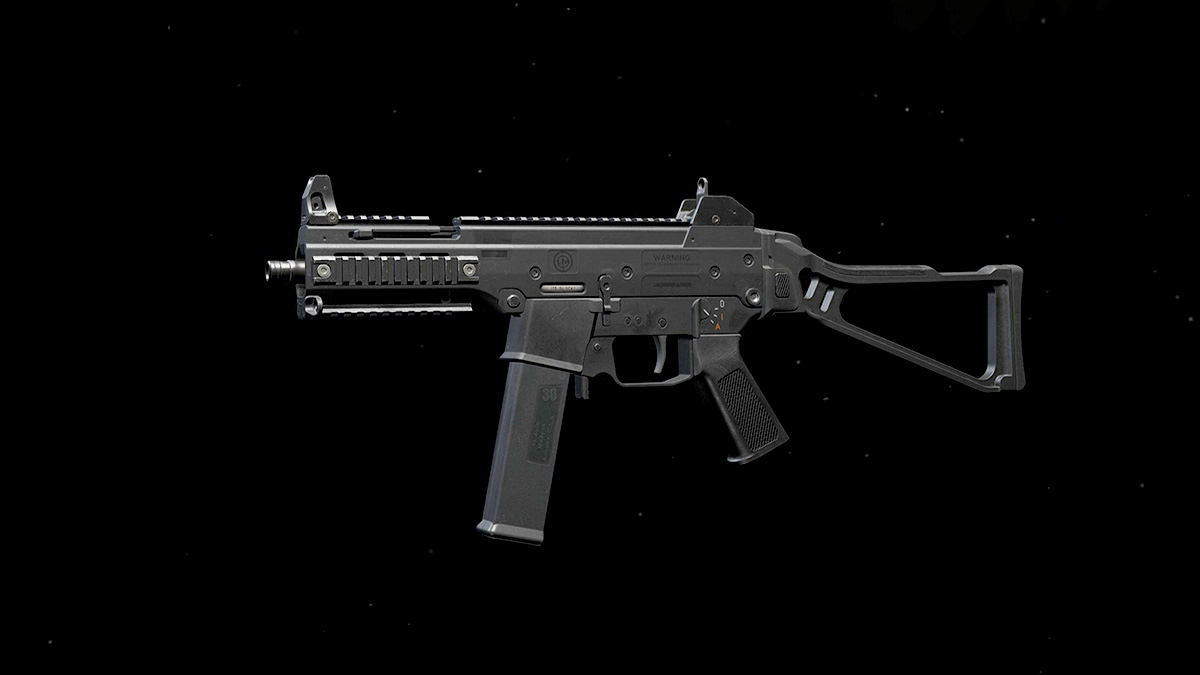 Vista lateral del Striker SMG en Modern Warfare 3