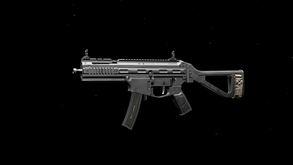 Vista lateral del Striker-9 SMG en Modern Warfare 3