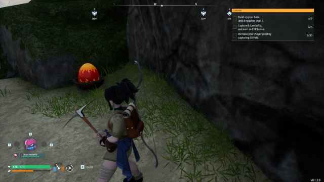 Cómo conseguir y cultivar huevos de Pal en Palworld 11 Huevo abrasador encontrado mientras exploraba.