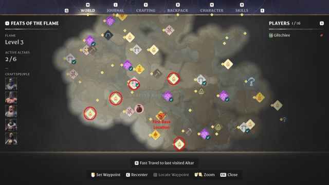 Círculo agrícola Spark en Springlands. 