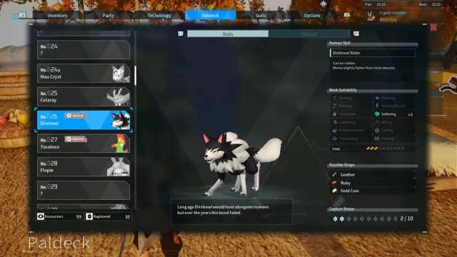 Las monturas más rápidas de Palworld 9