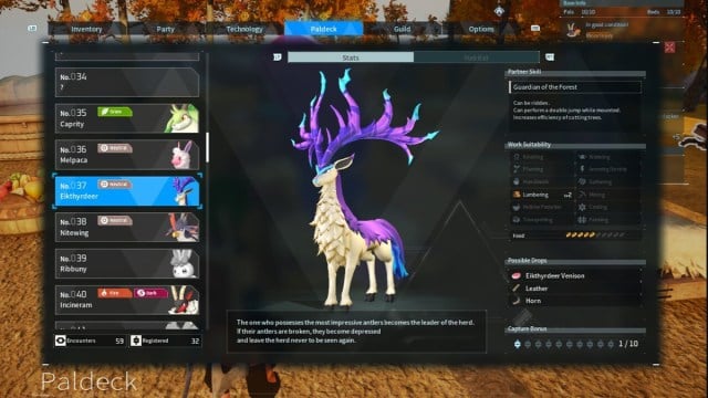 Las monturas más rápidas de Palworld 10