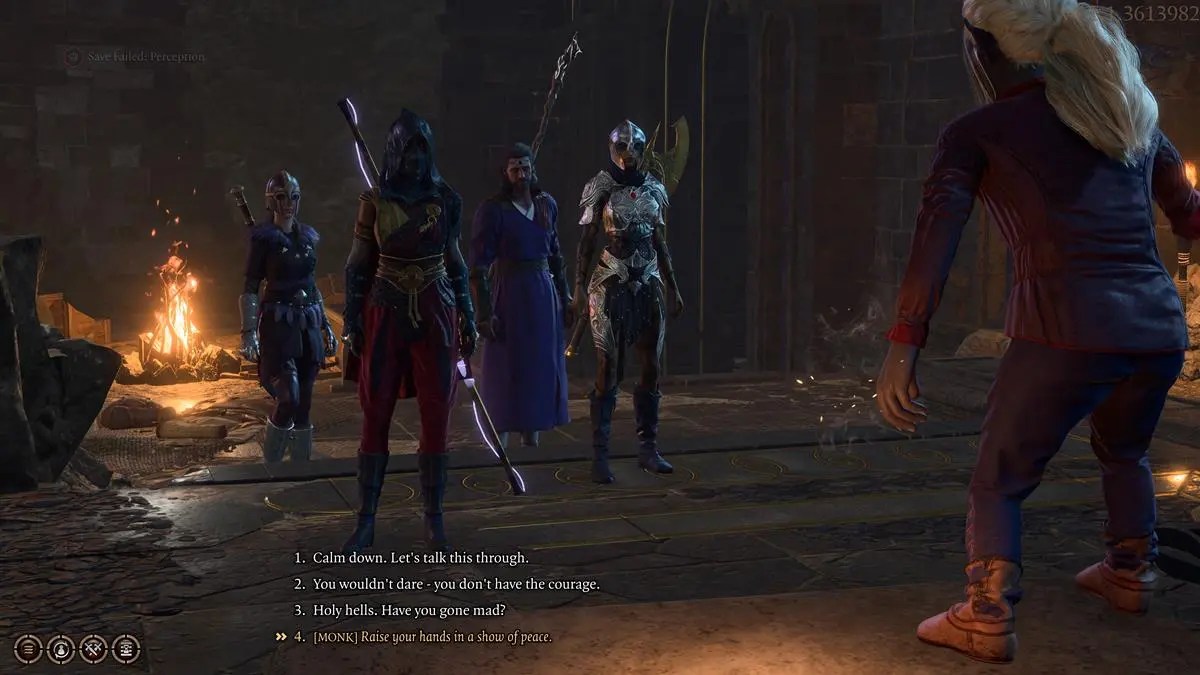 Cómo encontrar el escondite de Philomeen en Baldur's Gate 3 11 Baldur's Gate grupo de 3 jugadores hablando con un gnomo profundo