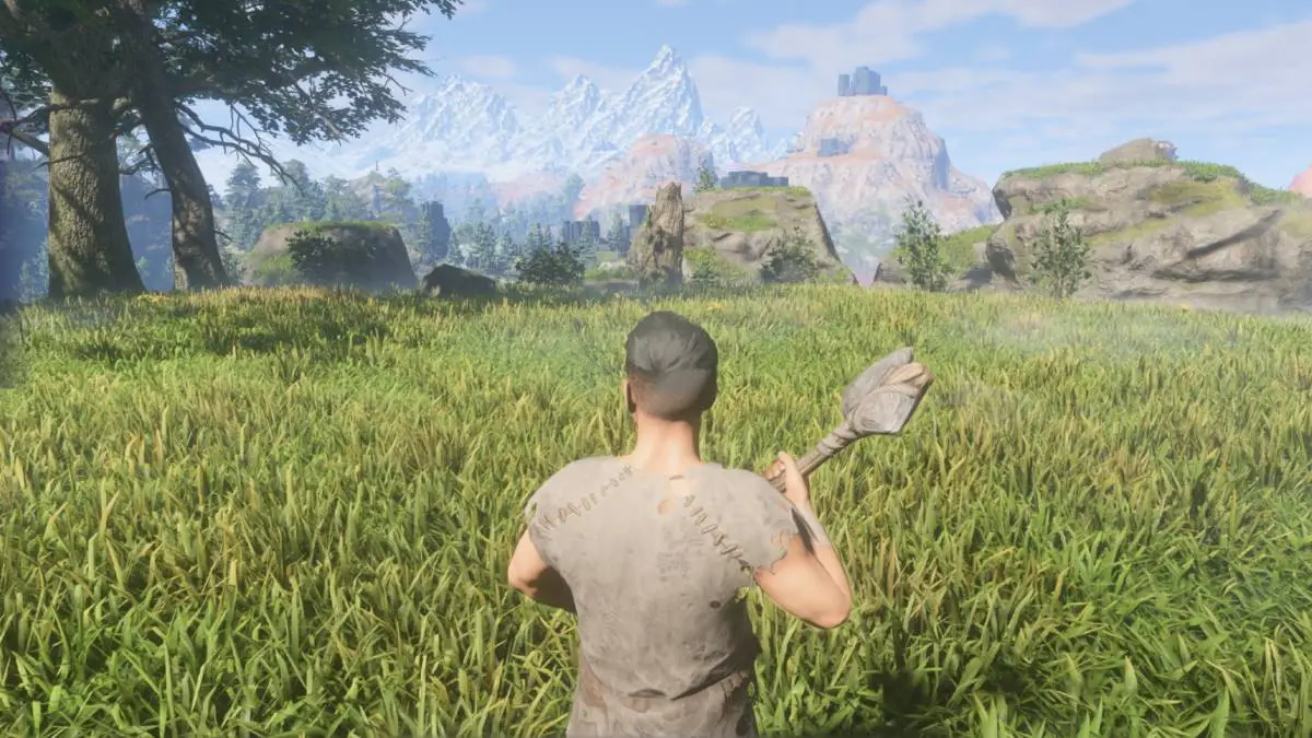 El zoom mínimo de la cámara en Enshrouded