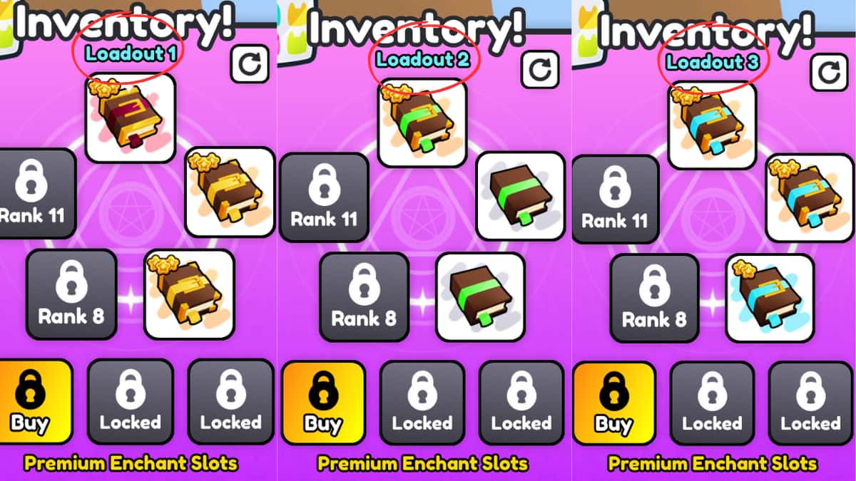 Cómo hacer equipamientos de encantamientos en Pet Simulator 99 – Roblox 7