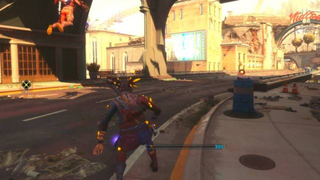 Harley Quinn deslizándose en el escuadrón suicida mata a la liga de la justicia.