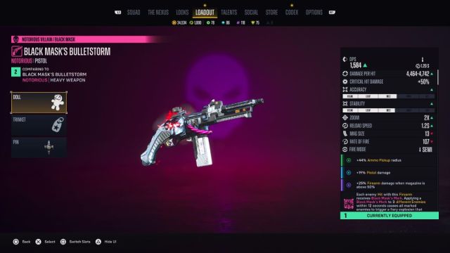 Bulletstorm de Black Mask en Suicide Squad mata a la liga de la justicia. 