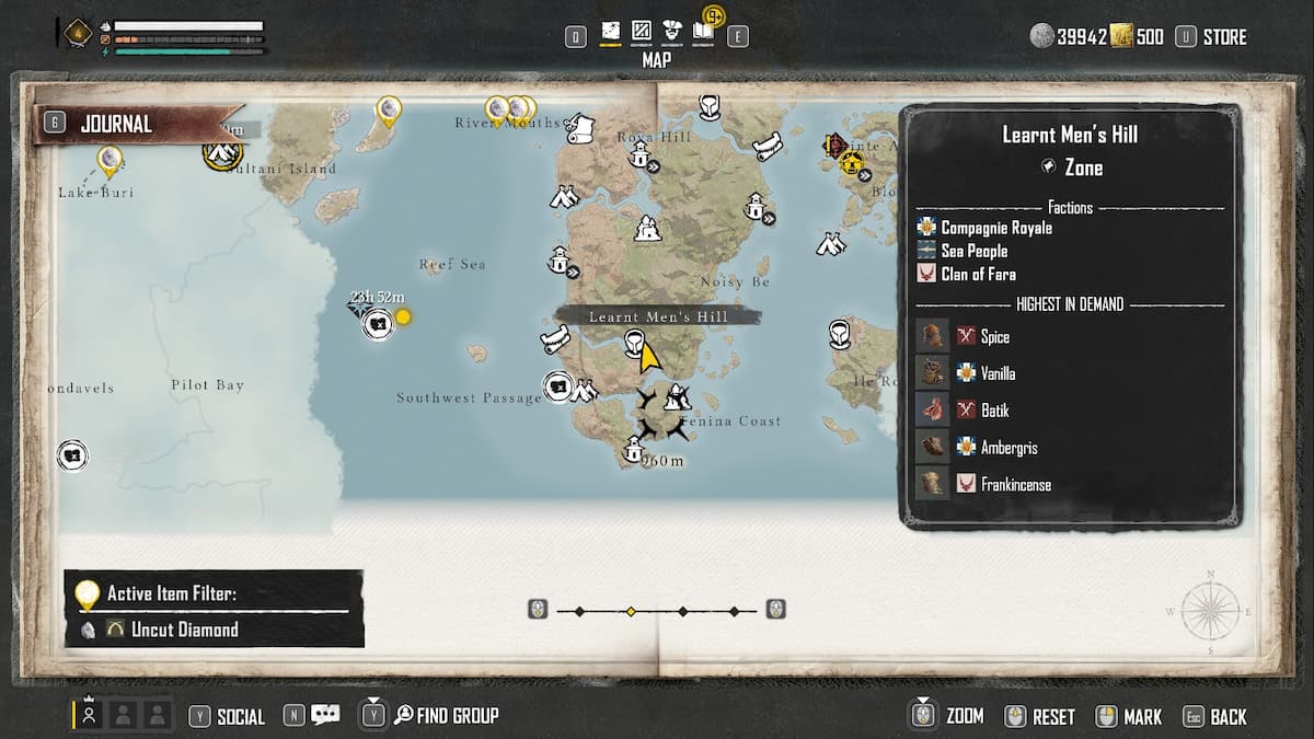 Los mejores artículos y productos básicos para vender en Skull and Bones 11 Bienes de mayor demanda por zona en el mapa.