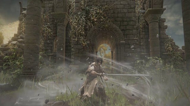 Usando el invocatormentas Ash of War