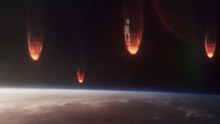 orbital airstrike launch in Helldivers 2