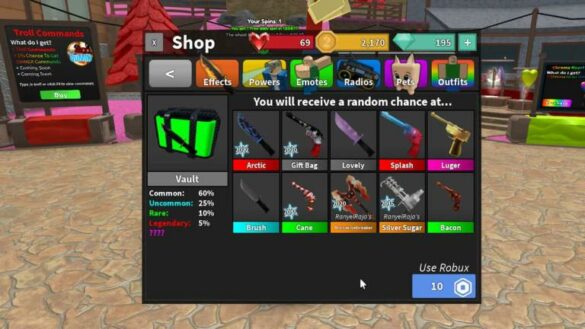 Lista de valores MM2 de Zyleak – Roblox
