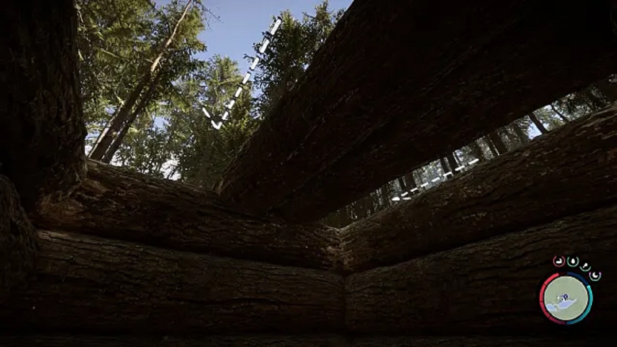 Cómo construir un techo en Sons of the Forest 13 Completa el techo