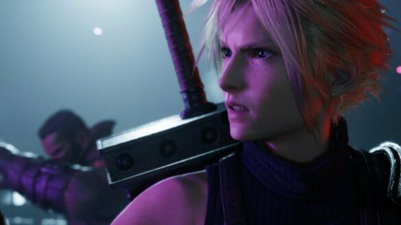 Cloud looking at something he doesn