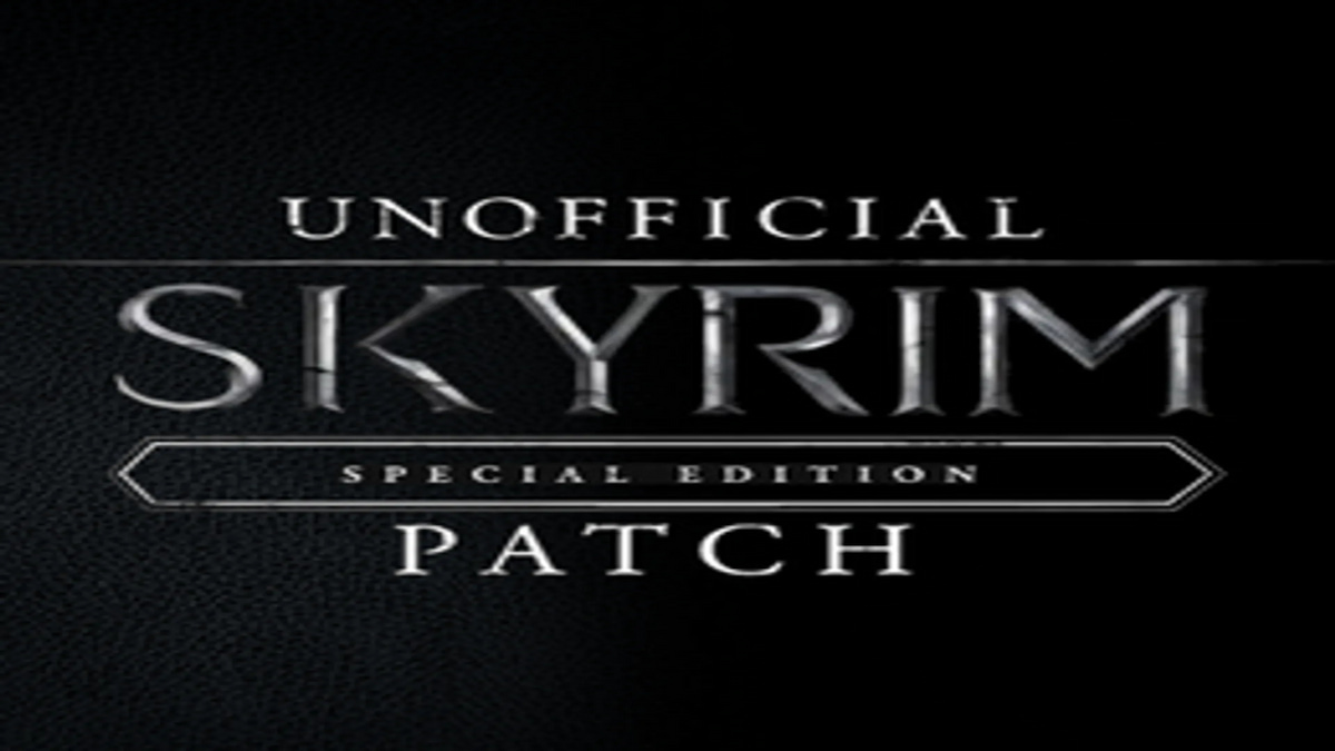 Imagen promocional del mod de parche no oficial de Skyrim