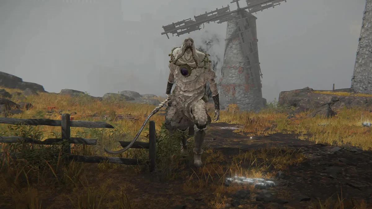 El jefe del Apóstol Godskin en Elden Ring